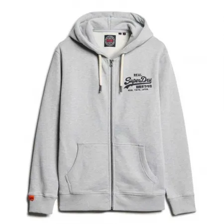 슈퍼드라이 Vl Embroidered 풀지퍼 스웨터 141663781