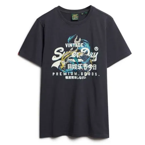 슈퍼드라이 Vl Tokyo Relaxed Fit 반팔 티셔츠 141663817