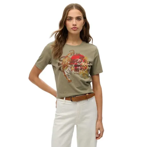 슈퍼드라이 Vl Tokyo Relaxed 반팔 티셔츠 141663819