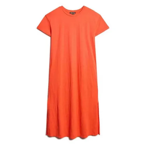 슈퍼드라이 W8011868A 반팔 미디 원피스 141663829