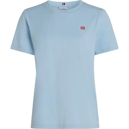 타미힐피거 Contrast Flag Regular Fit 반팔 티셔츠 141678911