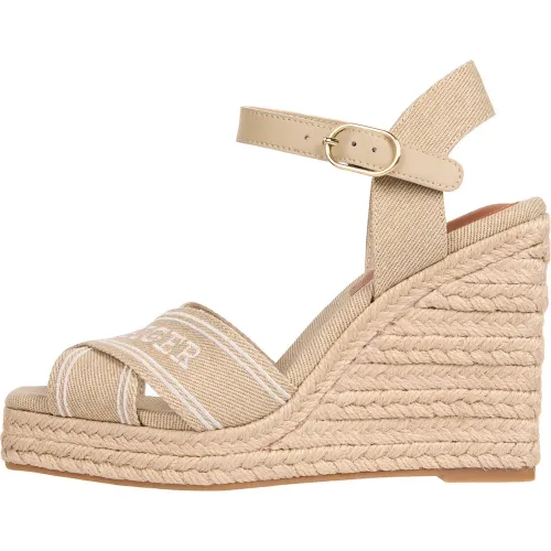 타미힐피거 FW0FW08668 슬립온 웨지 샌들 141678998