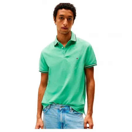 타미힐피거 Tipped Slim Fit 반팔 폴로 셔츠 141679074