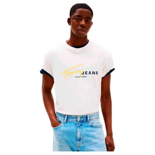 타미힐피거 DNA Regular Fit 반팔 티셔츠 141679334