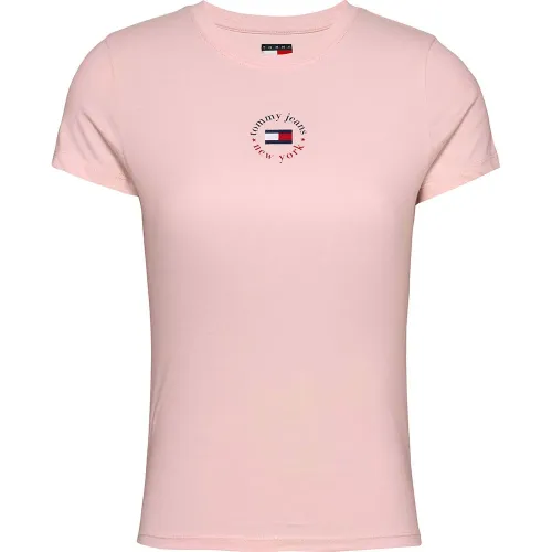 타미힐피거 에센셜 Logo 2 Slim Fit 반팔 티셔츠 141679379