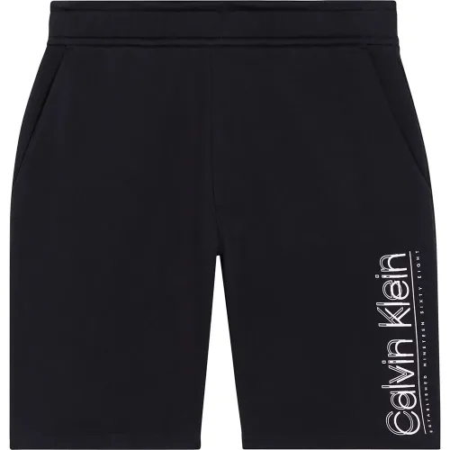 캘빈클라인 Double Logo 운동복 반바지 141679618