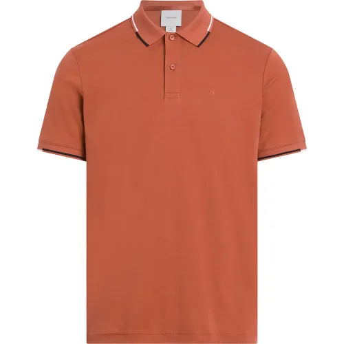 캘빈클라인 Liquid Touch Block Tipping 반팔 폴로 셔츠 141679690