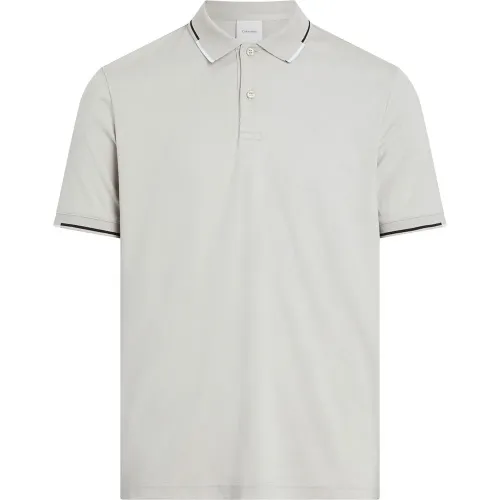 캘빈클라인 Liquid Touch Block Tipping 반팔 폴로 셔츠 141679691