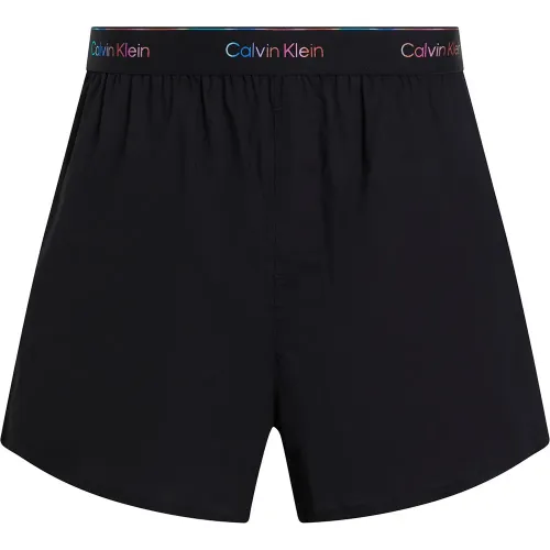 캘빈클라인 Logo Poplin Pride 잠옷 반바지 141679692