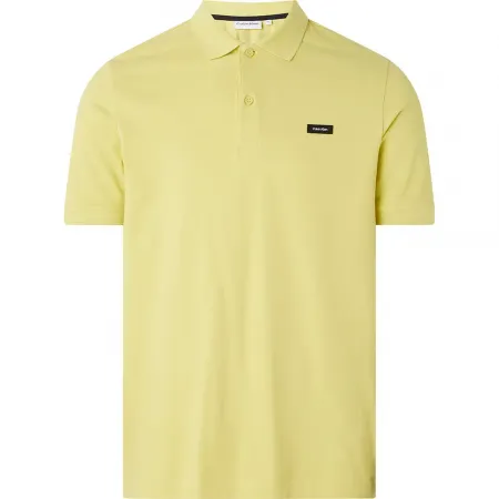 캘빈클라인 Stretch Pique Slim Button 반팔 폴로 셔츠 141679765