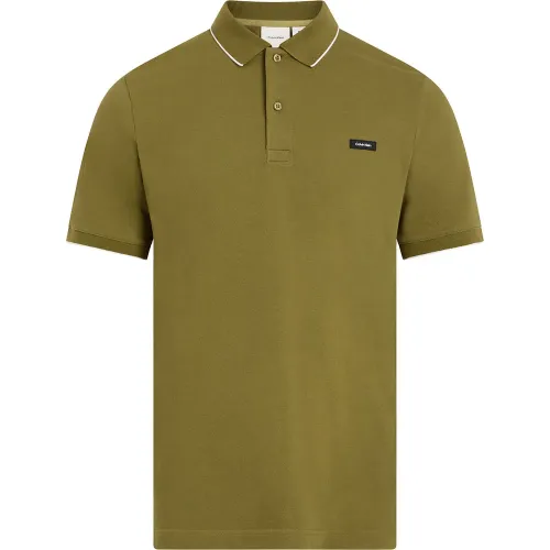 캘빈클라인 Stretch Pique Tipping 반팔 폴로 셔츠 141679767