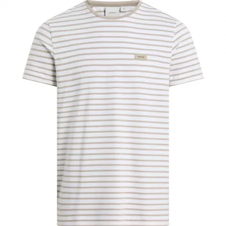 캘빈클라인 Stretch Slim Stripe 반팔 티셔츠 141679770