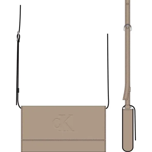 캘빈클라인 Sculpted Long Fold Strap 숄더백 141679936