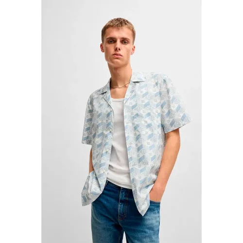 휴고 보스 Ellino 10270099 01 반팔 셔츠 141687295