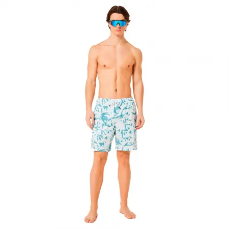 오클리 APPAREL Canary palms rc 18인치 수영 반바지 141710913
