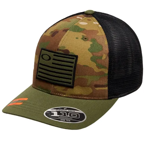 오클리 APPAREL Si multicam flag 110 snapbck 모자 141711379