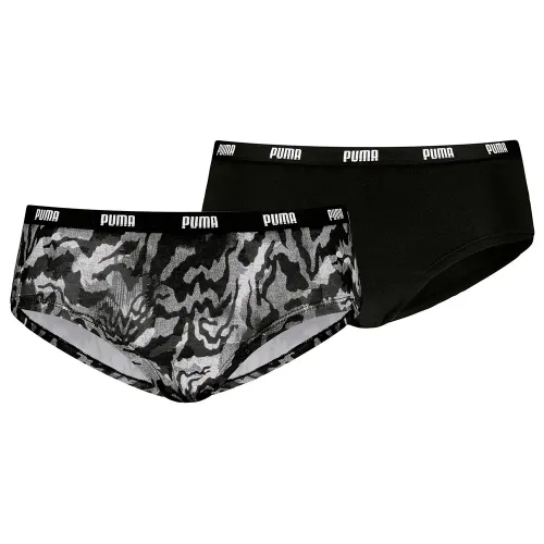 푸마 Printed Hipster Hang 팬티 2 팩 141713536