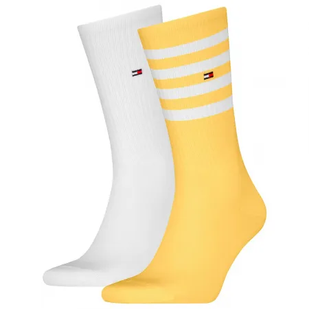 타미힐피거 Sport Stripe 크루 양말 2 켤레 141713843