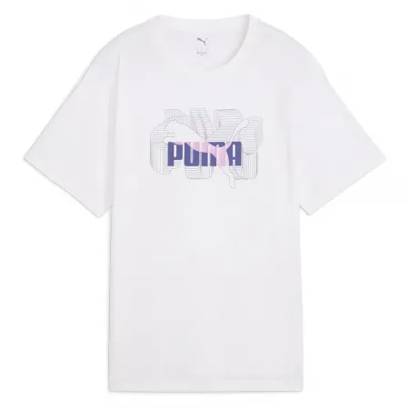 푸마 Stacked No. 1 로고 Relaxed Fit 반팔 티셔츠 141758713
