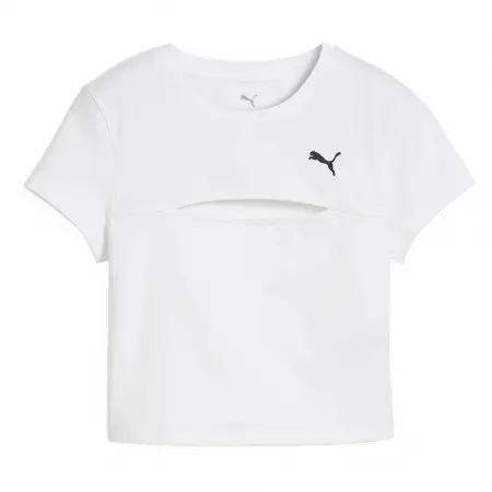 푸마 Wardrobe ESS Baby Cut Out 반팔 티셔츠 141758863