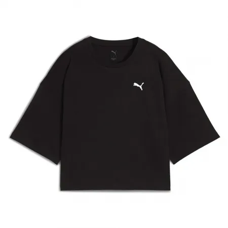 푸마 Wardrobe ESS Cropped Oversized 반팔 티셔츠 141758877