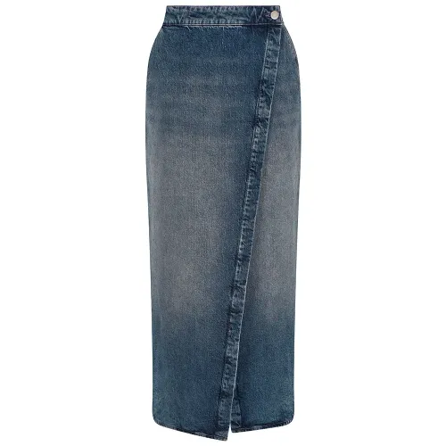 아르마니익스체인지 XW001190 AF12871 미디 스커트 141766036