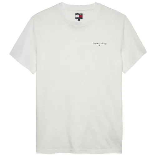 타미힐피거 Linear Chest Slim Fit 반팔 티셔츠 141785881