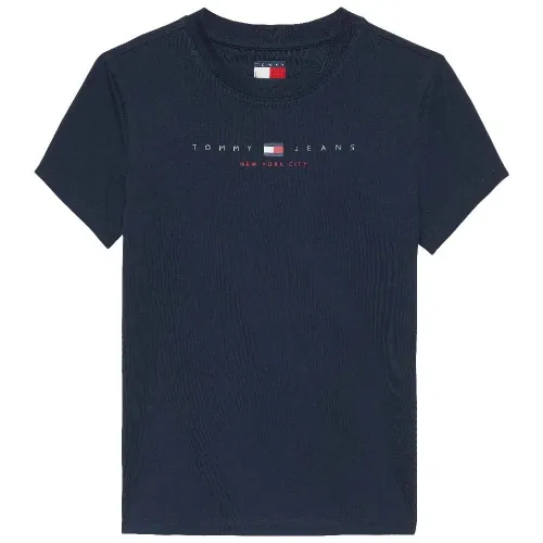 타미힐피거 US Linear Slim Fit 반팔 티셔츠 141785895