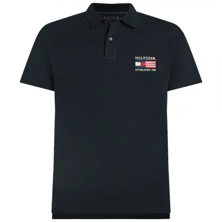타미힐피거 Flag Regular Fit 반팔 폴로 셔츠 141786910