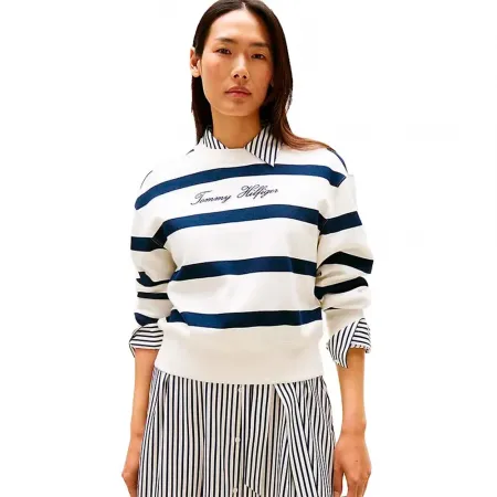 타미힐피거 Script 레큘러 Fit 스웨터 141786954