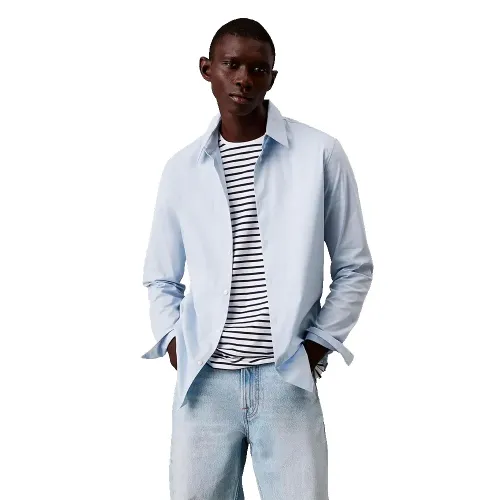 캘빈클라인 Solid Stretch Slim Fit 긴팔 셔츠 141794952