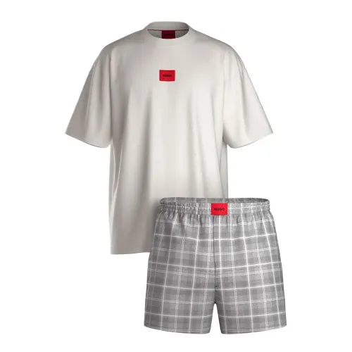 휴고 보스 Check 10272538 01 파자마 141839786