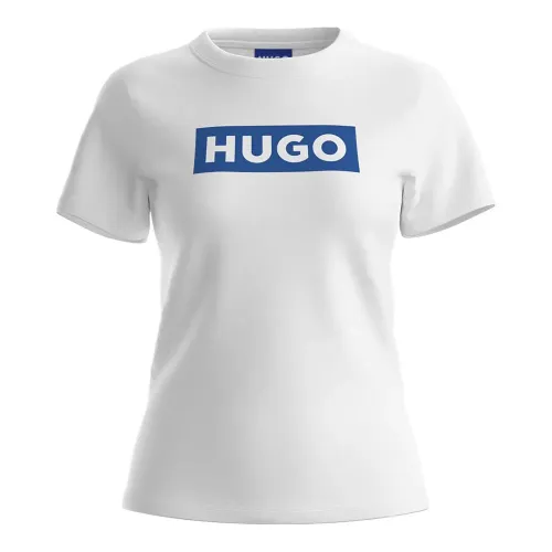 휴고 보스 Classic 10258021 BLUE 반팔 티셔츠 141839801