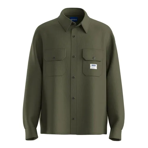 휴고 보스 Ekynone 10268599 BLUE 긴팔 셔츠 141839919