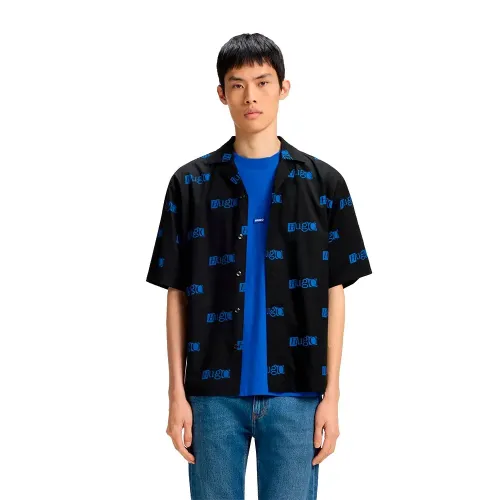 휴고 보스 Eligino 10272023 BLUE 셔츠 141839922