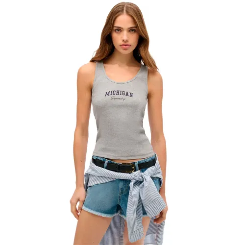 슈퍼드라이 Athletic Ess 그래픽 나시 티셔츠 141844940