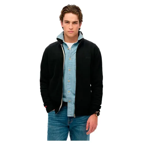 슈퍼드라이 에센셜 Logo 풀지퍼 스웨터 141845001