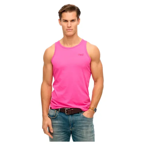 슈퍼드라이 에센셜 Logo Ub 나시 티셔츠 141845016