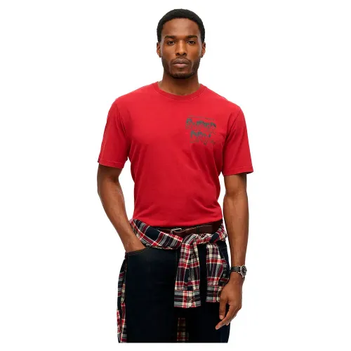 슈퍼드라이 Movie 그래픽 반팔 티셔츠 141845100