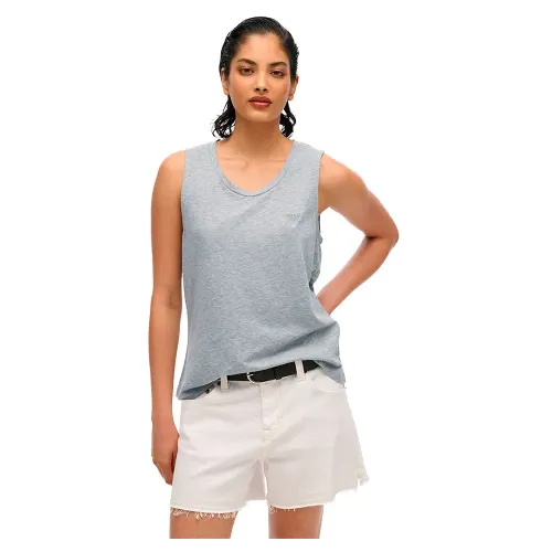 슈퍼드라이 Scoop Neck 나시 티셔츠 141845146