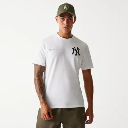 뉴에라 MLB New York Yankees Arch Graphic Regular Fit 반팔 티셔츠 141848789