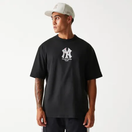 뉴에라 MLB New York Yankees Infill Oversize 반팔 티셔츠 141848850