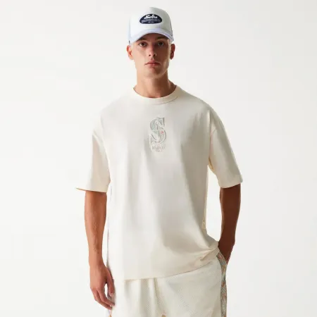 뉴에라 MLB Seattle Mariners Infill Oversize 반팔 티셔츠 141848915