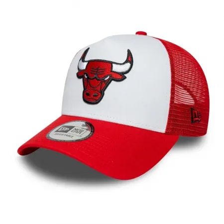 뉴에라 NBA Chicago Bulls Side Patch 9 Forty Aframe 트럭 운전사 모자 141848955