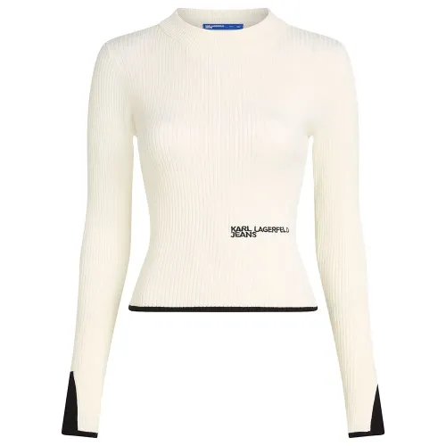 KARL LAGERFELD JEANS Mock 하이넥 스웨터 141851864