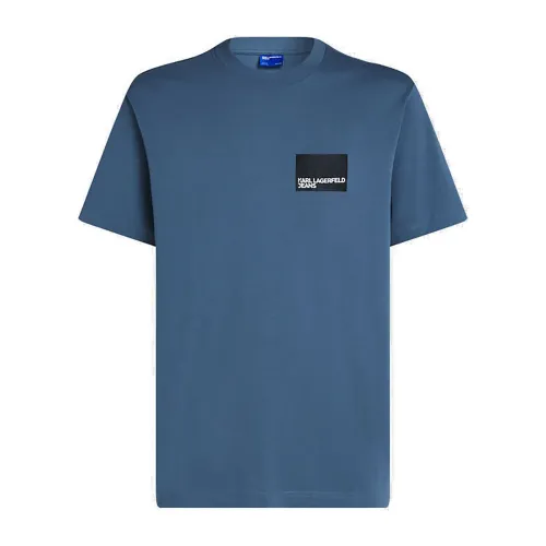 KARL LAGERFELD JEANS Reg Box Logo 반팔 티셔츠 141851877