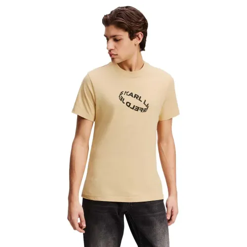 KARL LAGERFELD JEANS Slim Ring 반팔 티셔츠 141851903