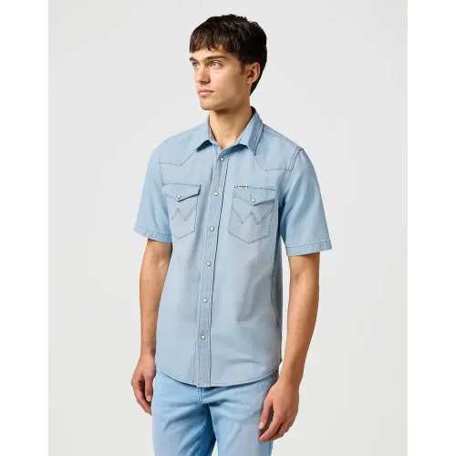 랭글러 Western 반팔 셔츠 141859972