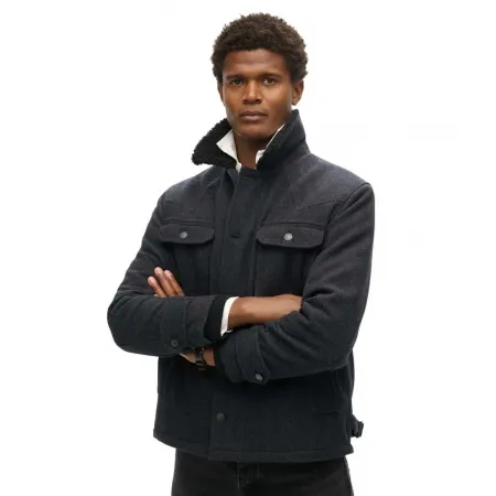 슈퍼드라이 Merchant Wool Chore 자켓 141896851