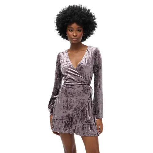 슈퍼드라이 W8011964A 긴팔 짧은 원피스 141897002